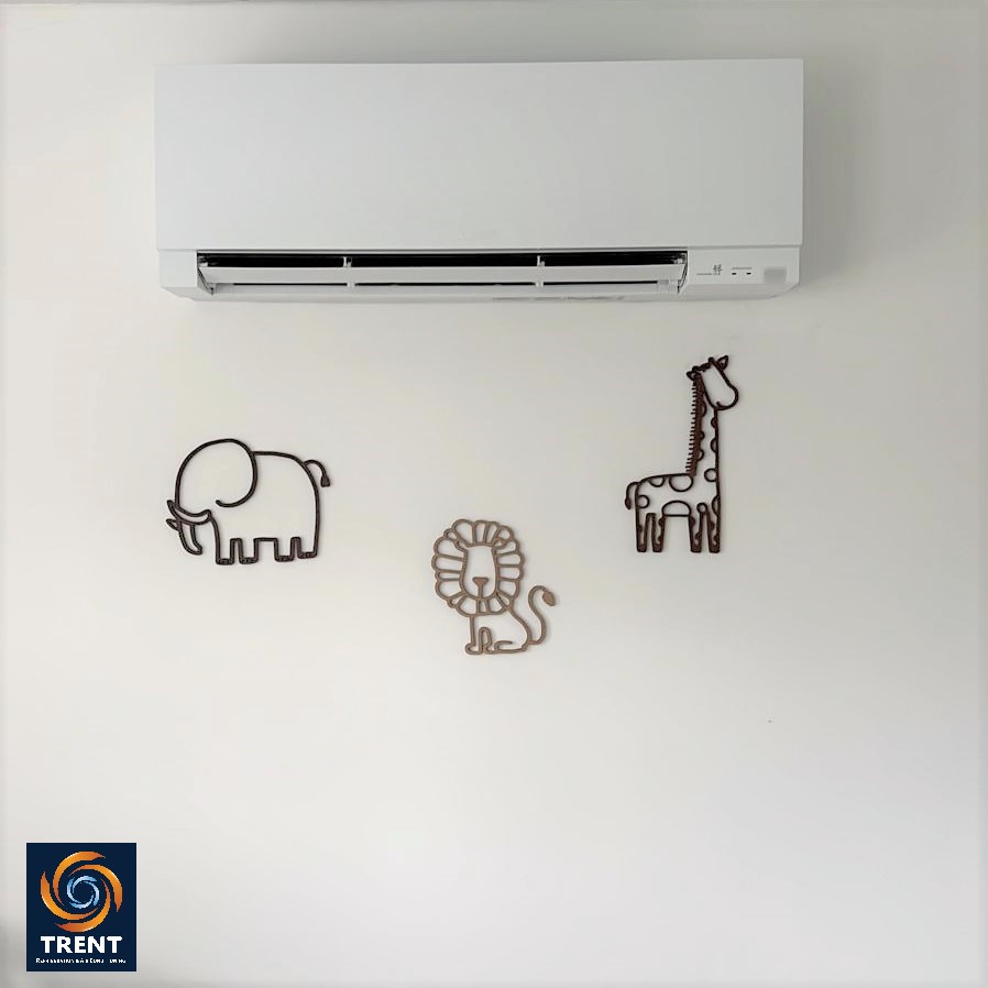 Air Conditioning in a child's Bedroom 2